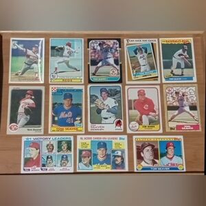 Tom Seaver Baseball Card Lot